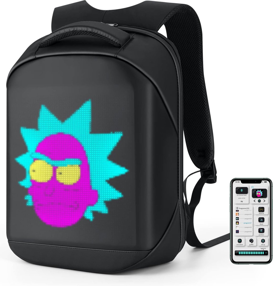 Led backpack T3