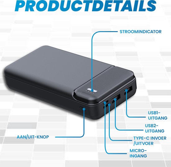 powerbank ingangen
