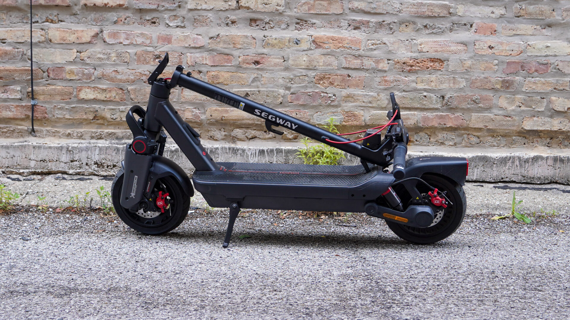 Segway G3e opgevouwen